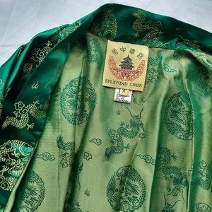 Vintage Silk Chinese Robe Nightgown
